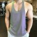 Men's Clothing Summer Sports Fitness Vest For Men Quick Drying Large Elastic Training Waistcoat Iron Running Top_viptrois.com