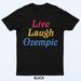 Live Laugh Ozempic Vintage Design T-Shirt Mens Womens Tees Top_viptrois.com