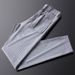 Luxury Men's Casual Pants Thin Loose Straight Leg Summer Sports Versatile Linen_viptrois.com