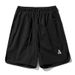 Men's Clothing Hem Arc Slit Design Functional Sports Shorts_viptrois.com