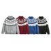 Pure Wushu Men's Clothing 2025 Autumn Winter New Fair Isle Sweater Coat Loose Lazy Niche Design Knitted Cardigan_viptrois.com