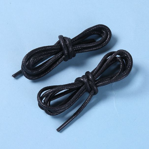 Shoe Accessories round shoelaces wholesale men's and women's Martin boots British business casual long and short versatile black and white shoelaces_viptrois.com