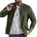 Vintage MA-1 Pilot Jacket For Men - Military Style Bomber Coat With Retro Baseball Uniform Design, Lightweight & Stylish Outerwear_viptrois.com