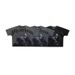 American-style Skull Print Washed Distressed Loose One-piece Cut Short-sleeve T-shirt Vintage_viptrois.com