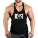 Herren Weste Sportswear Singulett Marke Westen Bodybuilding Und Fitness Stringer Unterhemden Unterhemd Mann Kleidung Muskulöse Hemd Turnhallen_viptrois.com
