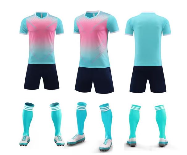 Men's Clothing Fast wholesale student sports meeting printing competition training football jersey short-sleeved children's football jersey suit men_viptrois.com