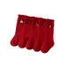 Mother & Kids Children's socks autumn and winter style long socks girls baby socks cotton calf socks princess style cute bow_viptrois.com