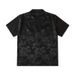 Men's Clothing New Style Personality Street Hip-hop Beach Loose Black Pattern Flower Short-sleeved Shirt Cardigan For Men And Women_viptrois.com