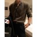 Loom Russian Ozon Autumn Winter Thickened Sweater Jacket For Men Solid Color Loose Fit Handsome Lazy Style Knitted Cardigan_viptrois.com