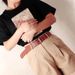 Women's Belts style women's casual belt, new punk style belt for women, double row cornrows hollow wide belt wholesale_viptrois.com