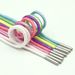 Round Metallic Shoelaces With Aglets - Gold, Silver, Black & Rainbow Colors For Sneakers & Casual Shoes (70-160cm)_viptrois.com