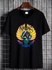 VINTAGE STEDMAN 80s SANTA MONICA AIRLINES NATAS KAUPAS SKATEBOARD T-SHIRT ZORLAC Soft Unisex Breathable Top For Everyday Wear Designer Clothes_viptrois.com