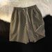 Men's Clothing Summer Shorts Men's Casual Shorts Loose Straight Sports Pants Men's Trendy Beach Pants_viptrois.com
