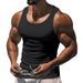 Men's Quick-Dry Workout Tank Tops - Breathable Muscle Fit Gym Vests For Summer Training & Sports_viptrois.com