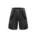 Men's Clothing Retro Personality Washed Short Sleeved Jeans Suit Fashionable Design Loose Casual Trendy Denim Suit_viptrois.com