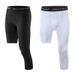 Men's Clothing Basketball Tights Men's Seven Point High Elastic Quick Drying Fitness Training Cycling Sports Leggings Compression Running Equipment_viptrois.com