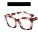 Women's Eyeglasses Square Small Frame TR90 Glasses Frame New Anti Blue Light Flat Glasses With Flower Package Simple Glasses Frame_viptrois.com