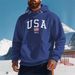 2025 European-USA Style Fashion Hoodies Outerwear Men's Embroidery Long Sleeve Casual Loose Thick Fleece Hooded Sweatshirt_viptrois.com
