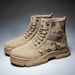 25 New Men's Shoes, Retro Camouflage Men's Martin Boots, Casual Shoes Men's Boots_viptrois.com