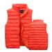 Couple Cotton Waistcoats For Autumn And Winter, Korean-style Slim-fit Hooded Oversized Down Cotton Waistcoats For Men And Women_viptrois.com