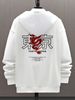 Men's Autumn And Winter Casual Fashionable Loose Hoodie Tokyo Letter Pattern Printed Warm Long Sleeved Pullover Sweater_viptrois.com
