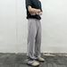 Men's Clothing Summer Cool Ice Skin Machete Loose Slightly Flared Straight Slim Quick Drying Casual Pants Trend_viptrois.com