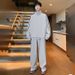 Inspired Lounge Set – Bamboo Fiber Unisex Joggers & Zip-Up Jacket (3 Cosmic Colors, S-3XL, Oversized Streetwear Fit)_viptrois.com