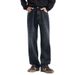 Men's Clothing American Retro Fleece Lined Jeans Men's Loose Wide Leg Versatile Straight Leg Trousers_viptrois.com