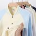 Unisex Color-Block Baseball Jacket - Oversized Streetwear Varsity Coat With Contrast Stitching (S-5XL, 6 Colorways)_viptrois.com
