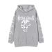Gothic Y2K Unisex Hoodie With Skull Print - Oversized Zip-Up Streetwear Sweatshirt For Men & Women - Dark Aesthetic Pullover (Black, White, Gray, )_viptrois.com