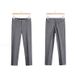 Men's Casual European And American Business Fine Checkered Double-breasted Suit, Groom And Best Man Wedding Two-piece Suit + Waistcoat + Trousers_viptrois.com