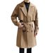 2025 Spring Autumn New Product Youth Trendy Brand Medium And Long Jacket Loose Wear British Windbreaker Coat Men's_viptrois.com