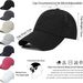 Errcom Ponytail Baseball Cap Women's Summer Adjustable Quick Drying Mesh Breathable Baseball Cap Unisex Criss Cross Hats Sports Hat_viptrois.com