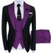 Men's Clothing Men Suits Elephant Lapel Slim Fit Men's Wedding Suit Three Piece Set_viptrois.com