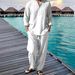 Men's Color Block Long Sleeve Shirt Designer Casual Top For Spring And Autumn Simple Stylish Mature Handsome Style_viptrois.com