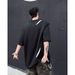 New Summer Design T-shirt For Men, Niche American Short Sleeved Trendy Brand, Five Quarter Sleeve Round Neck Pure Cotton_viptrois.com
