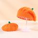Family clothing Autumn/Winter family knit hat New new Halloween pumpkin warm Beret knit hat_viptrois.com