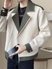 2025 Men's Jackets Spring And Autumn New Ruffian Handsome Short Trendy Brand Trend High-end Men's Jacket Thin_viptrois.com