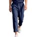 Men's Linen Casual Trousers Summer Loose Straight Leg Wide Leg Naples Gurkha Pants_viptrois.com