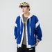 Men's Clothing Men's Spring And Autumn New Men's Sweatshirt Korean Style Trendy Brand Color Blocked Buttoned Cardigan Jacket Student Couple Outfit_viptrois.com