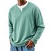 Men's 3d Print Polo Sweatshirt - Oversized Streetwear Pullover With Double Collar (Multiple Colorways)_viptrois.com