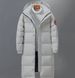 Men's Clothing Border Winter Men's Cotton Coat Couple Long Thick Warm Hooded Simple Fashion Youth Trend Coat_viptrois.com