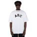 Men's Clothing High Street American ABC Digital Printing Couple Wear Loose Short Sleeved T Shirt Summer Tide_viptrois.com