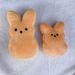 Cross Border New Product Peeps Rabbit Easter Colorful Cartoon Rabbit Plush Toy Cloth Doll Filled With Cotton Doll_viptrois.com