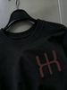 100% Cotton Men's 3-Pack T-shirts Abstract HH Monogram Print Crew Neck Short Sleeve Casual Tops In Black White Gray_viptrois.com