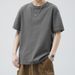 Trendy Men's Short Summer, Loose And Versatile, Half Sleeved T-shirt With White Base Shirt For Men_viptrois.com