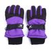 Children's Ski Winter Outdoor Sports Riding Thickened Anti-Slip Waterproof Split Finger Mountaineering Warm Gloves_viptrois.com