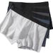 Pulse Solid Color Boxer Shorts Plus Size Breathable Four-Corner Briefs Mid-Waist Knitted Cross-Border Exclusive Men's_viptrois.com