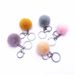 Bag Charm Fur Ball Keychain Candy Color Cute Bag Pendant Creative Small Gift Plush Car Keychain Cartoon Accessories_viptrois.com