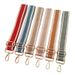 Bag Straps Colored Gold And Silver Wire Shoulder Straps, Women's Single-shoulder Crossbody Long Shoulder Straps, Decorative Straps And Bag Straps_viptrois.com
